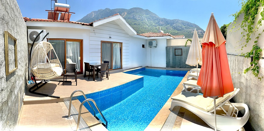 Fethiye Ölüdenizde 2+1 Özel Havuzlu Denize Yakın Villa DRM-2163