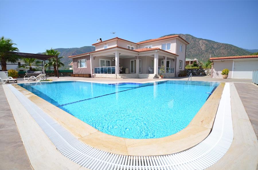 Köyceğiz Toparlarda 3+1 Özel Havuzlu Denize Yakın Kiralık Lüks Villa DRM-1698