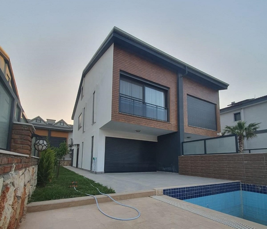 Didim Altınkum’da Muhafazakar Aileler İçin 4+1 Özel Havuzlu İslami Tatil Villası DRM-2236