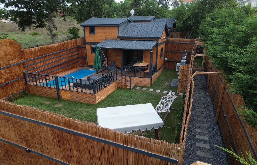 Şile Alacalıda 1+1 Özel Havuzlu Doğa Manzaralı Kiralık Lüks Villa DRM-2001