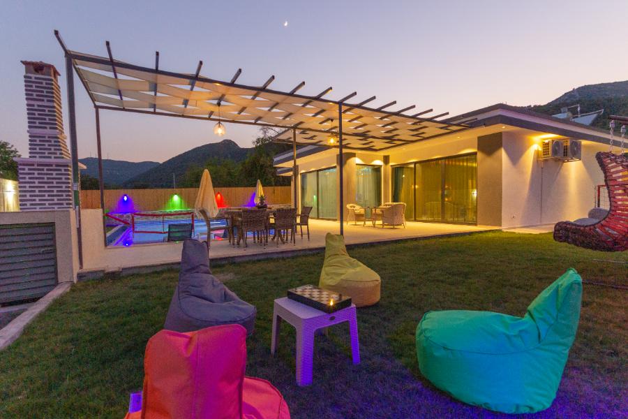 Antalya Kalkan’da 2+1 Özel Havuzlu Denize Yakın Kiralık Villa DRM-1933