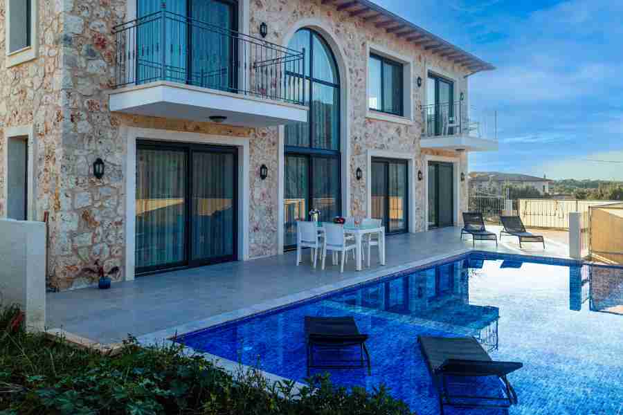 Kaş Çukurbağda 2+1 Özel Havuzlu Kiralık Lüks Villa DRM-1805