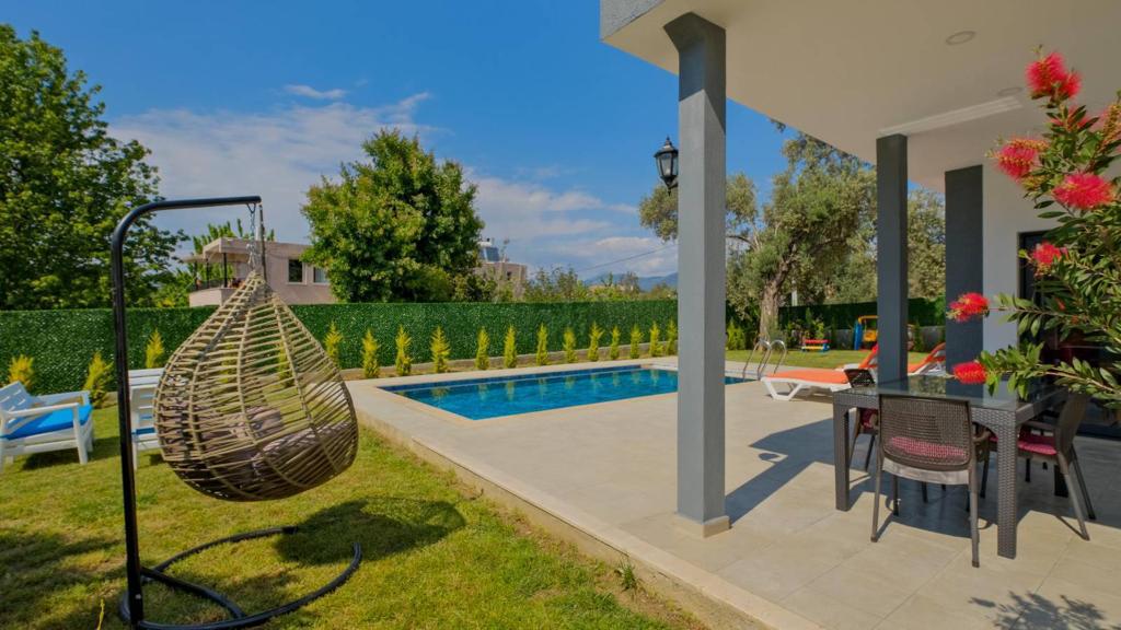 Fethiye Taşyakada 2+1 Özel Havuzlu Denize Yakın Kiralık Lüks Villa DRM-1700