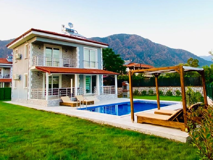 Muğlanın Köyceğizde 2+1 Özel Havuzlu Lüks Kiralık Villa DRM-1791