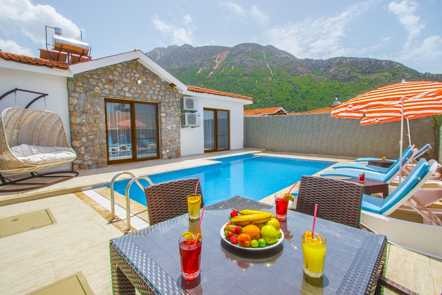 Fethiye Ölüdeniz'de 2+1 Özel Havuzlu Denize Yakın Villa DRM-2096
