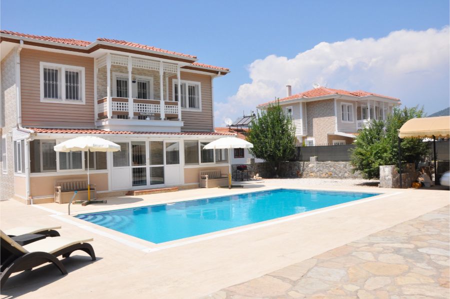 Fethiye Ovacıkta 5+1 Özel Havuzlu Kiralık Lüks Villa DRM-1998