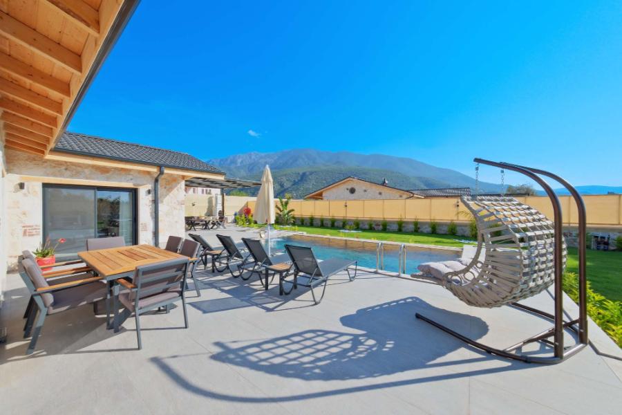 Fethiye Karaçulha'da 3+1 Özel Havuzlu Denize Yakın Kiralık Villa DRM-1811