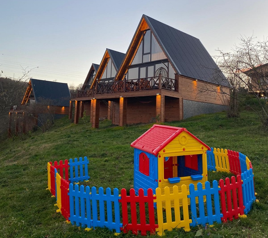 Trabzon Arsinde 1+1 Doğa İçinde Kiralık Lüks Bungalov DRM-2021