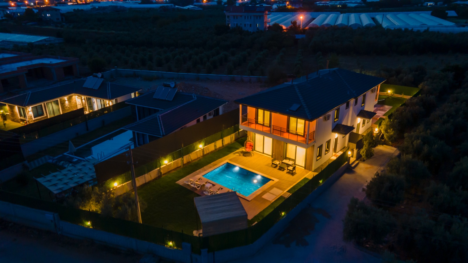 Fethiye Çamköy'de 2+1 Özel Havuzlu Denize Yakın Kiralık Villa DRM-1694