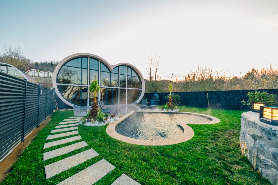 Nailliyede 2+1 Özel Havuzlu Müstakil Lüks Kiralık Villa DRM-2043