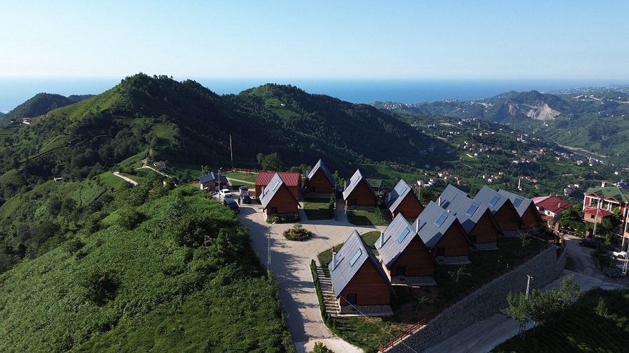 Of Çamlıkda 1+1 Doğa İle İç İçe Kiralık Lüks Bungalov DRM-2141