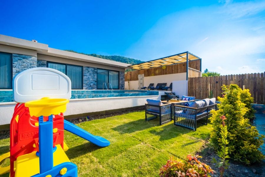 Kaş Kalkan'da 2+1 Özel Havuzlu Denize Yakın Kiralık Villa DRM-1688