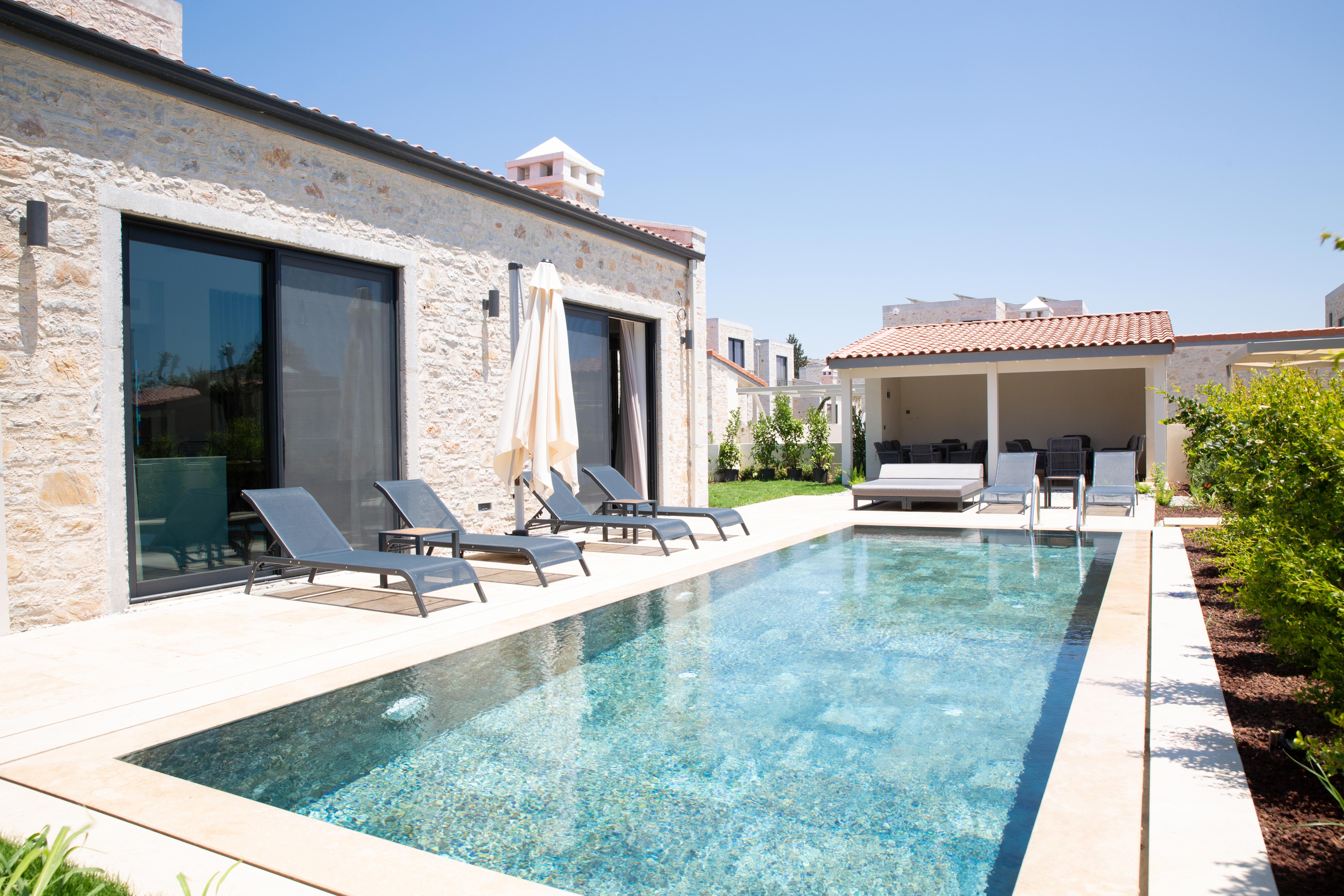 Bodrum Ortakent Denize Yakın Özel Havuzlu 3 Yatak Odalı Villa BD-401