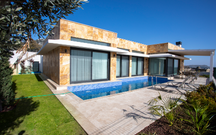 Bodrum Ortakent Yaka Villa – Özel Havuzlu Lüks Kiralık 10 Kişilik BD-407