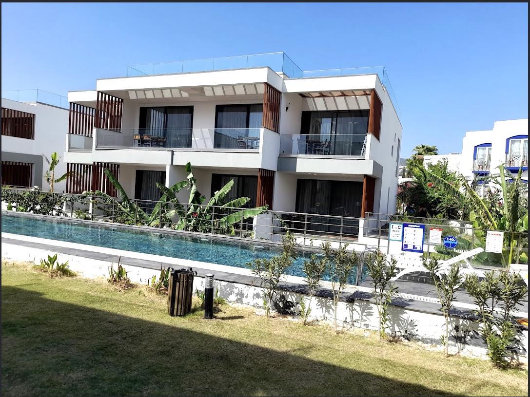 Gümbet Kiralık Daire | 3+1 Bahçeli Havuzlu B/3 BV-220