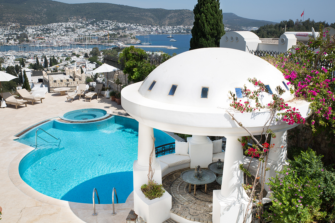 Bodrum Bardakçı Lüks Villa Deniz Manzaralı BV-450