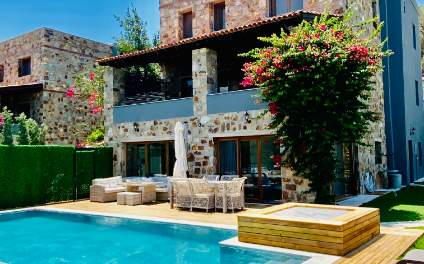 Bodrum Torba'da Özel Havuzlu 6+1 Lüks Kiralık Villa BV-666